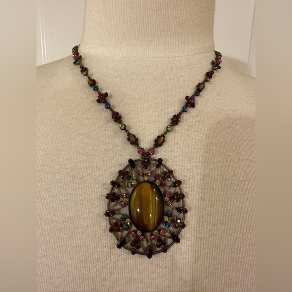 Torrid Multi-Colored Jeweled Statement Necklace